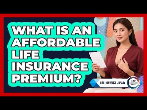 What Is An Affordable Life Insurance Premium?
