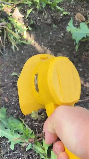 This is my new favorite gardening tool! This hand tiller makes cultivating and amending my raised