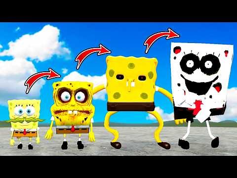 THE EVOLUTION OF SPONGE BOB (Part 2) - Garry's Mod