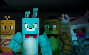 【FNAF】□MC□ The Puppet Song丨傀儡之歌丨 _ FNAF Minecraft Music Vide