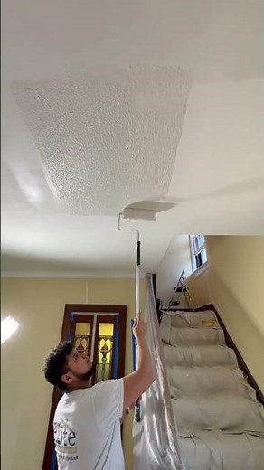 Check out our - Ceiling Skim Coating Process!