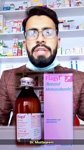 5.1K views · 68 reactions | Syp flagyl benzoyl Metronidazole Side effects in Pashto by Dr Mustaqeem medical information videos | Dr. Mustaqeem | Facebook