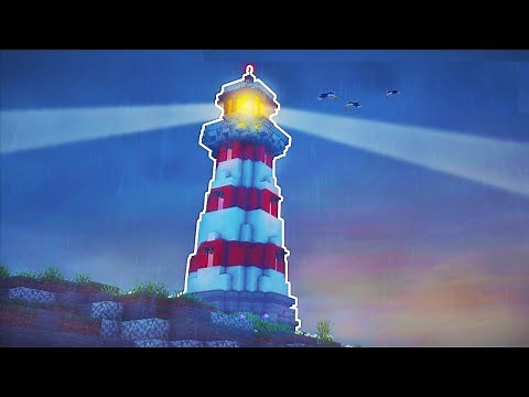 Minecraft Leuchtturm bauen Tutorial 1.20 - Leuchtturm bauen in Minecraft Tutorial