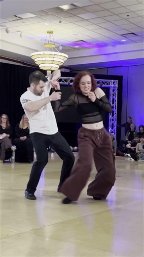 🕺West Coast Swing Improv Freestyle Dance by Ben Morris & Marie Pascale-Cote