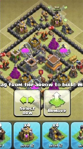 TH8 Top Hybrid Anti 2 Stars Max Level FLAWLESS War Base
