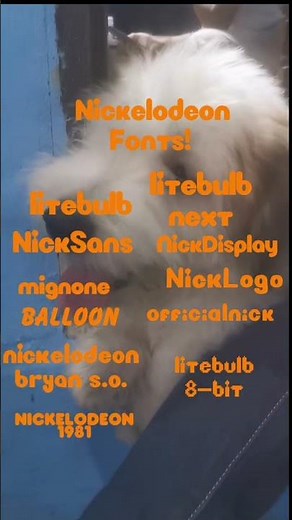 nickelodeon fonts