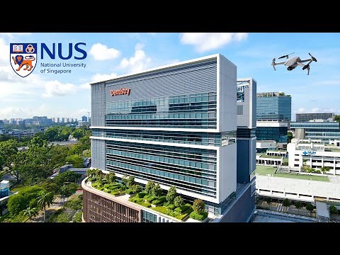 NUS campus tour with a drone (📍Kent Ridge campus of National University of Singapore )