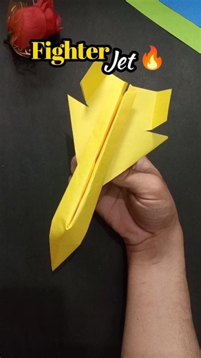 Super Fighter Jet Paper Plane | Tutorial #diy #fighterjets #origami