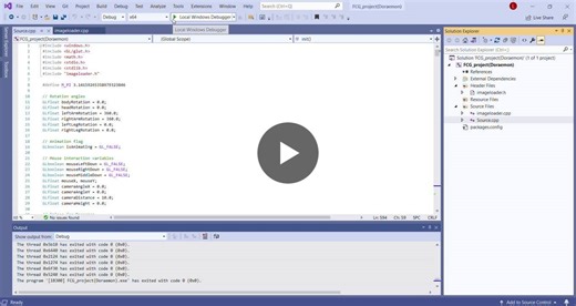 #computergraphics #3danimation #opengl #utm | Alice Lee Hui Mee