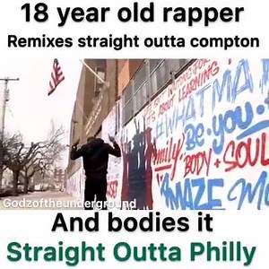 158K views · 4.9K reactions | 18 year old rapper absolutely smashed the Straight Outta Compton beat | Golden Age of Hip Hop | Facebook