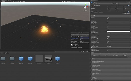 Unity 3D特效：粒子系统基本参数_5_Texture sheet animation