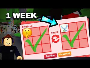 TRADING to Surprise Friend With NEON FROST DRAGON in Adopt Me