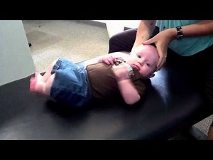 Pediatric Chiropractic Adjustment for Logan, 4 months