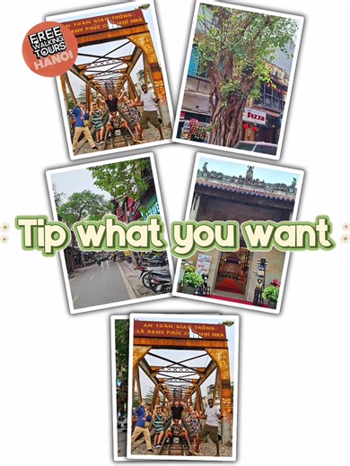 Free Tour Hanoi Tips Based Old Quarter Explore the Old Quarter of Hanoi the local way. Walk through busy streets, hidden alleys, and historic corners where daily life unfolds. Discover local markets, street scenes, and the unique charm that makes this area unforgettable. Led by passionate local guides, no script, no rush. Just real stories and authentic experiences. Pay what you feel. Discover more than expected. #freetourhanoi #tipsbasedtour #oldquarterhanoi #hanoilocal #visitvietnam