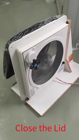 Upgraded Remote Control RV Roof Vent Fan, 12V DC 14" Quiet RV Roof Fan with Rain Sensor, 10-Speed, Reversible