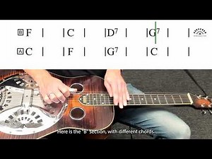 Dobro Lessons with Joe Wilson - Real World Dobro - Your Cheatin' Heart (GBDGBD tuning)