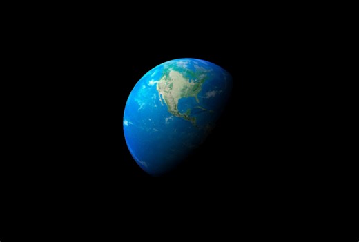 Earth moves - 3D micro animation