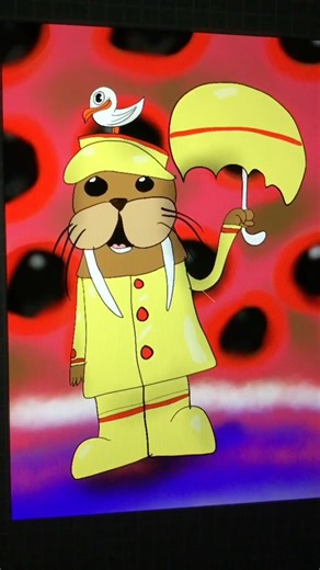 Drawing all Season 8 Masked Singer Characters: Walrus