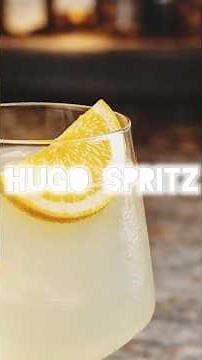 How to make Hugo Spritz | POV Bartender academy |