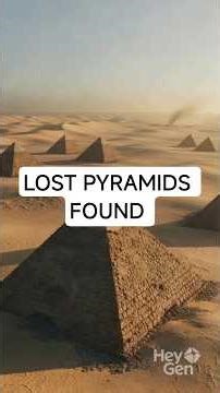 The Lost Pyramids of Egypt: Secrets Buried for Thousands of Years #history #pyramid