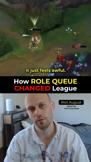 Riot August - How ROLE QUEUE Changed League
