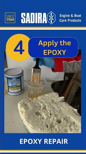 Kit Resina Epoxi - Epoxy Resin Kit Sadira | High-Strength Structural Repairs - How to use