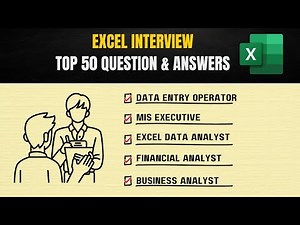 Excel Tips & Tricks For Interview | Excel Interview