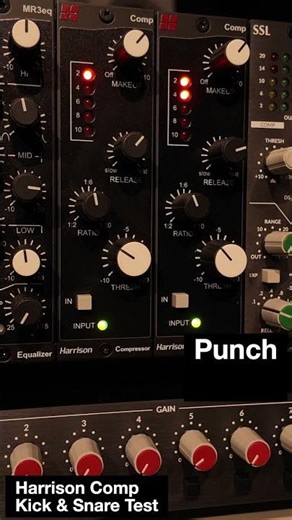 Harrison Comp – Kick & Snare Test 🥁