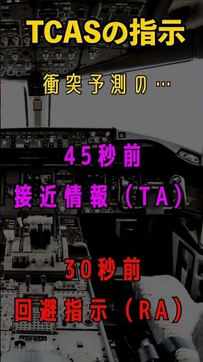 空の安全を守る！TCASがすごい！