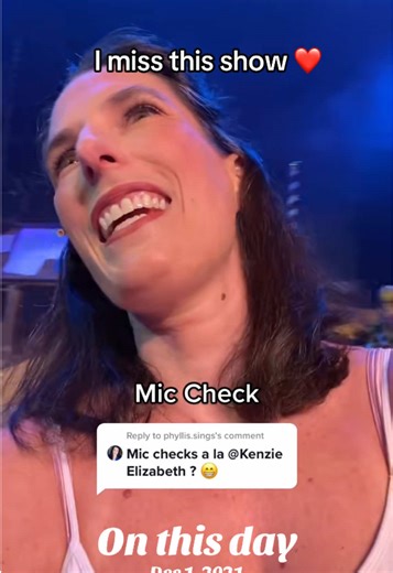 Name the musical. Emily. You were the dream. #miccheck #phyllissings #christmasmusic