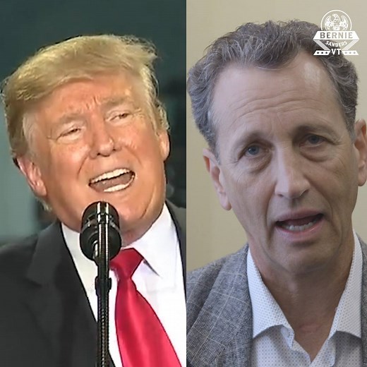 4.9M views · 23K reactions | President Trump told a group of truck drivers in Pennsylvania that repealing the estate tax would help their families. He forgot to mention that only the top 0.2 percent of Americans would benefit by repealing the estate tax. | U.S. Senator Bernie Sanders | Facebook