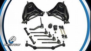 PartsW- 2 Pieces Front Lower Control Arms with Ball Joints Suspension Kit For Lexus ES300 ES330 ES350 RX330 RX350 & Toyota Avalon Camry Solara K620333 K620334