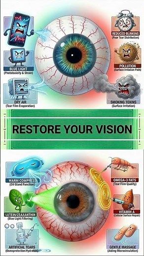 Why Your Eyes Feel Like SAND (Dry Eye 3D) 👁️🏜️