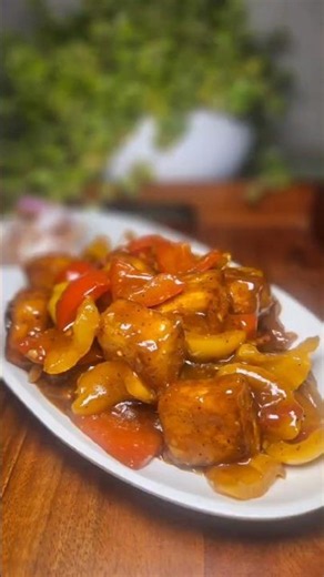 You won't believe how easy this Chilli Paneer is #easyrecipe #viral #shorts