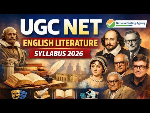 UGC NET English Literature Syllabus 2026 | Complete Official Syllabus Explained (10 Units)