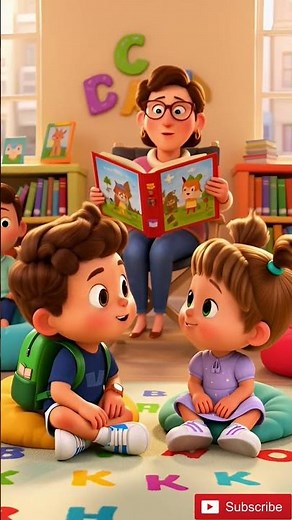 Library Story Time for Kids 📚 Leo Discovers the Magic of Books!