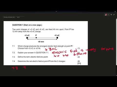 PHYSICAL SCIENCES P1 | ELECTROSTATIC GRADE 11 🔥