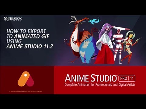 Moho 11.2 (formerly Anime Studio)- Animated GIF - Tutorial