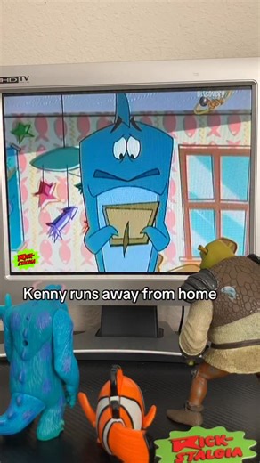 Rickstalgia on Instagram: "Kenny’s heading back to the ocean 🦈😭 It’s been awesome rewatching Kenny the Shark, I haven’t thought of this show in years! Almost all the episodes are on YouTube, if you wanted to check it out! #discoverykids #saturdaymorningcartoons #kennytheshark #zillennial #2000snostalgia"