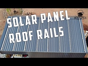 Set up + Install solar panel rails and mounts | Off-grid solar system
