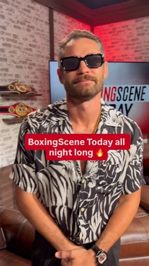  BoxingScene is LIVE starting at 6pm ET for #CaneloCrawford  | BoxingScene.com | Facebook
