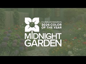 Dunn-Edwards 2026 Color of the Year | Midnight Garden (DE5657)