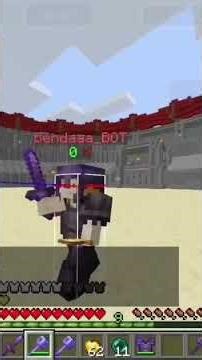 Day 3 of learning PvP| High CPS BOT vs me| #minecraft #pvp #macepvp #wemmbu #shorts