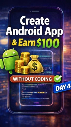 Thegsmwork on Instagram: "Android apps banana seekhna chahte ho bina coding ke? AI tools ki madad se step-by-step app banana sikho aur usse monetize karke online earning start karo. Beginner ho ya non-technical — yeh series start se end tak guide karegi. 👉 Part-4 hai Yeh #AndroidAppDevelopment #NoCode #AITools #TechHindi #EarnOnline"