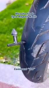 12K views · 5.6K reactions | “Quick fix for punctured tires! Repair nails to the rescue – get back on the road in no time.” #TireRepair #PunctureRepair #EasyFix #CarCare #RoadSafety #VehicleEssentials #DIYRepair #AutomotiveTools #OnTheGoFix #DriveSafe | Product Realm | Facebook