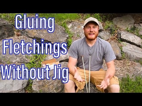 How to Make Arrows: 5 Gluing Fletchings (Without Jig)