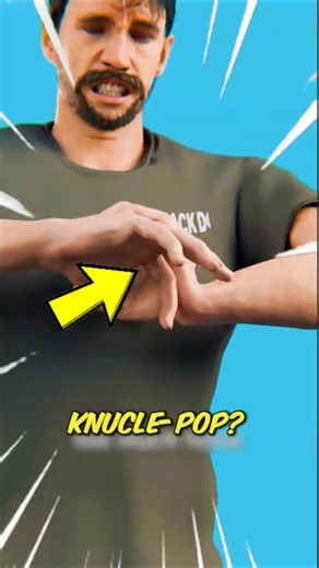 Do You Know? The Real Reason Your Knuckles Pop 💀💀💀 #sciencefacts #humanbody #healthmyths