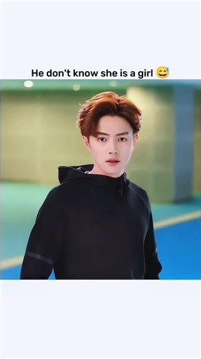 She pretends as a Guy 😂 || Cdrama 🎭 My Unicorn Girl #fv #shortvideo