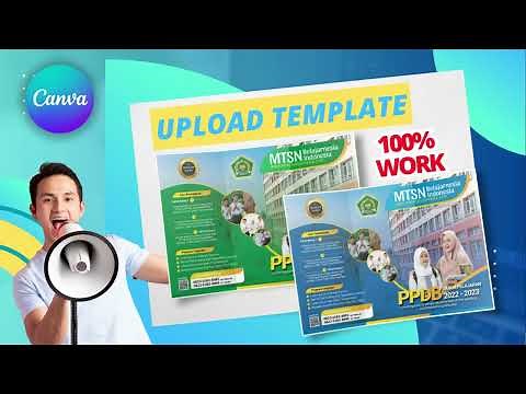 100 % Work : Cara Mudah Buat dan Upload Template Di Canva Gratis