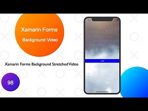 Xamarin Forms Background Stretched Video